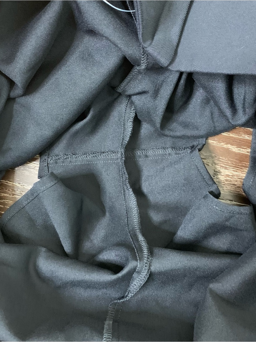 Abercrombie & Fitch Womens black pleated skirt skort M - Picture 6 of 7